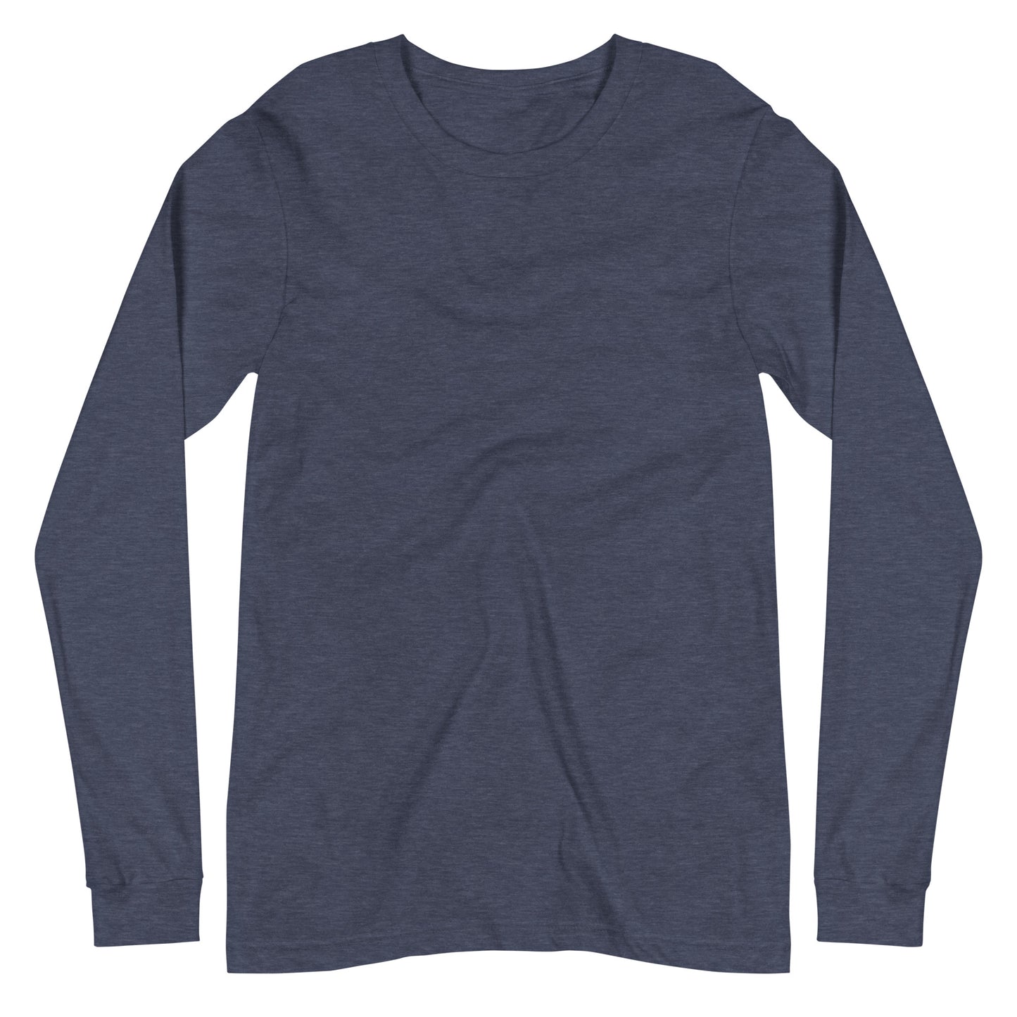 First Lieutenant Boom Warrior long-sleeve tee. The front view of this navy colour shirt has no graphics.