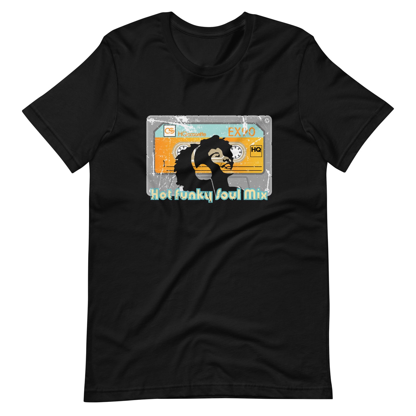 Funky Soul Mix - Compact Cassette graphic T-shirt